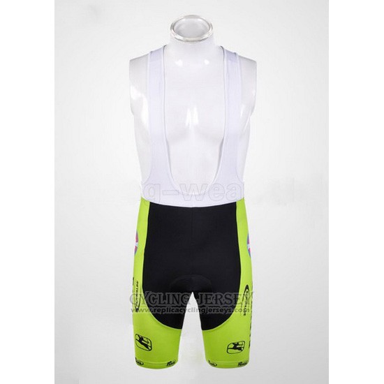 Cycling Jersey Farnese Black and Green Short Sleeve and Bib Short