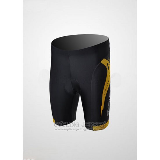 2010 Cycling Jersey Radioshack Black Short Sleeve and Bib Short Pantaloni