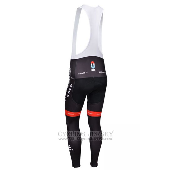2013 Cycling Jersey Radioshack White and Black Long Sleeve and Bib Tight