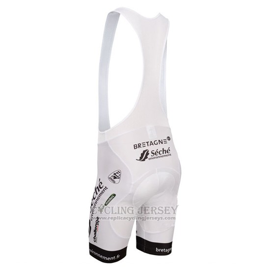 2015 Cycling Jersey Seche Black and White Short Sleeve and Bib Short