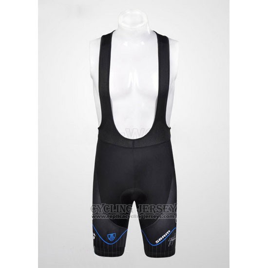 2012 Cycling Jersey Subaru Black Short Sleeve and Bib Short