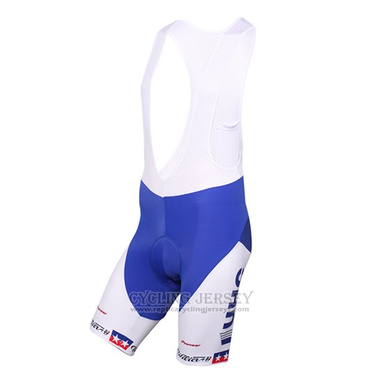 2016 Cycling Jersey United Healthcare Red and White Short Sleeve and Bib Short