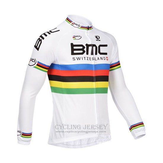 2013 Cycling Jersey UCI World Champion BMC Long Sleeve and Bib Tight