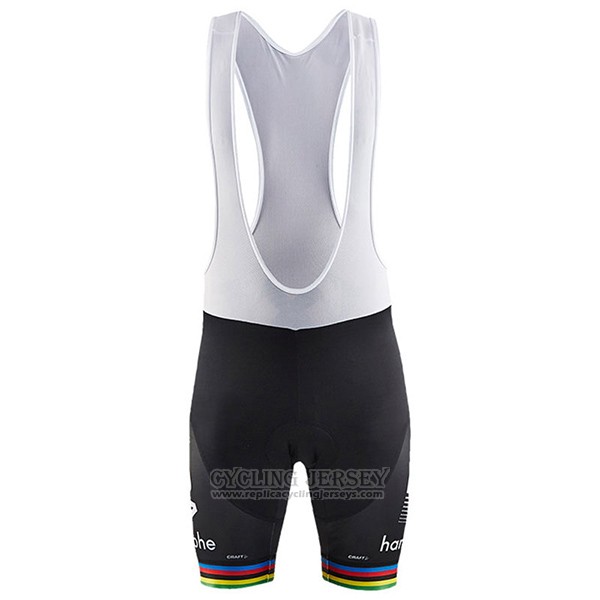 2017 Cycling Jersey UCI World Champion Bora White Short Sleeve and Bib Short