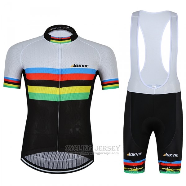 2018 Cycling Jersey UCI World Champion Jokvie Short Sleeve and Bib Short