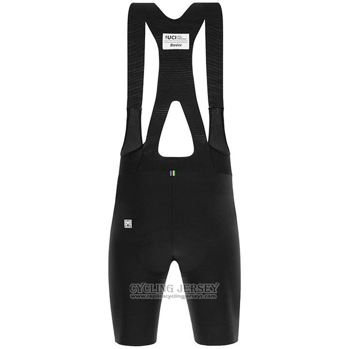2020 Cycling Jersey UCI Deep Blue Short Sleeve And Bib Short