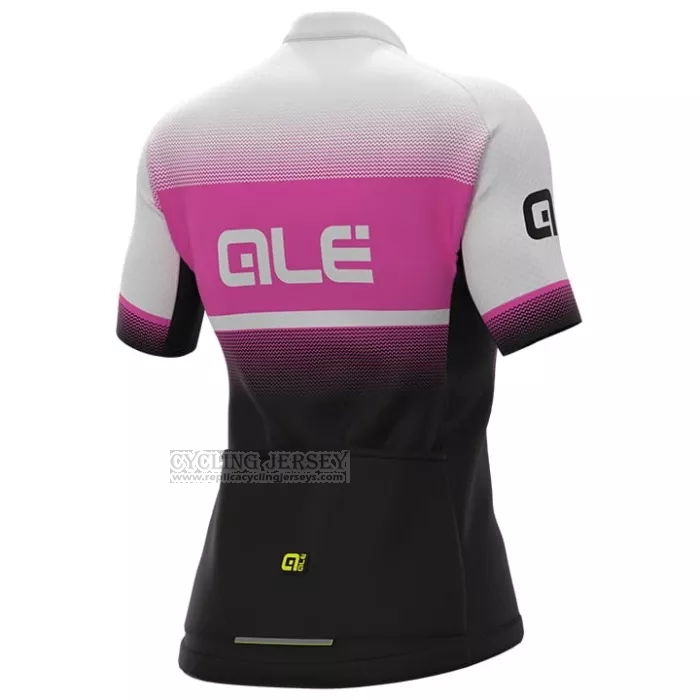 2022 Cycling Jersey ALE Purple Pink Short Sleeve and Bib Short