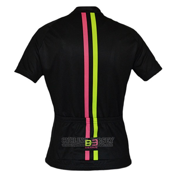 2017 Cycling Jersey Women Biemme Black Short Sleeve and Bib Short