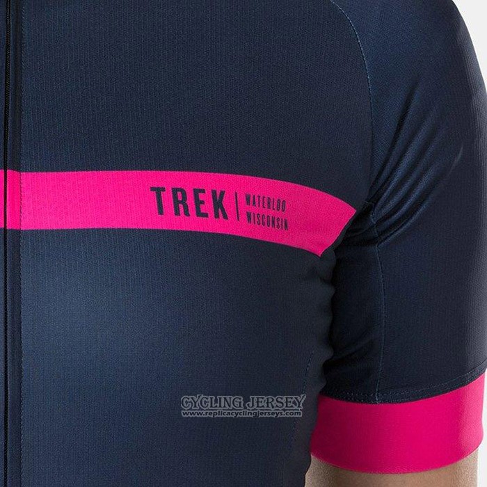 2020 Cycling Jersey Women Bontrage Fuchsia Dark Blue Short Sleeve And Bib Short