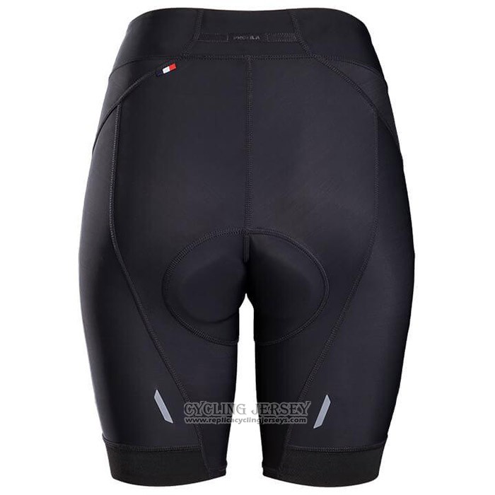2020 Cycling Jersey Women Bontrage Fuchsia Dark Blue Short Sleeve And Bib Short