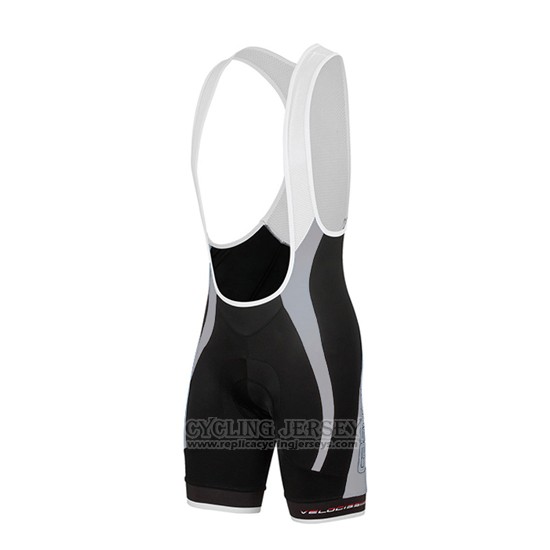 2016 Cycling Jersey Women Castelli Black and Red Short Sleeve and Bib Short