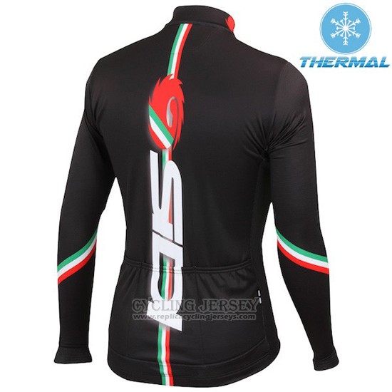 2016 Cycling Jersey Women Castelli Deep Black Long Sleeve and Bib Tight