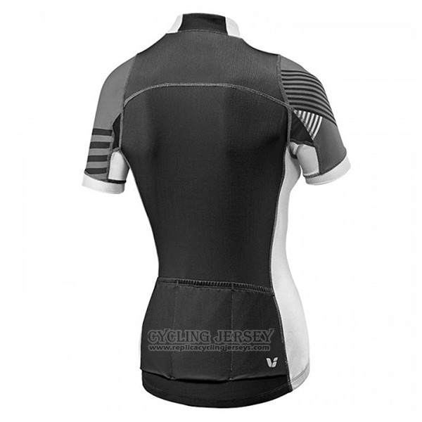 2017 Cycling Jersey Women Liv Pro Black Short Sleeve and Bib Short