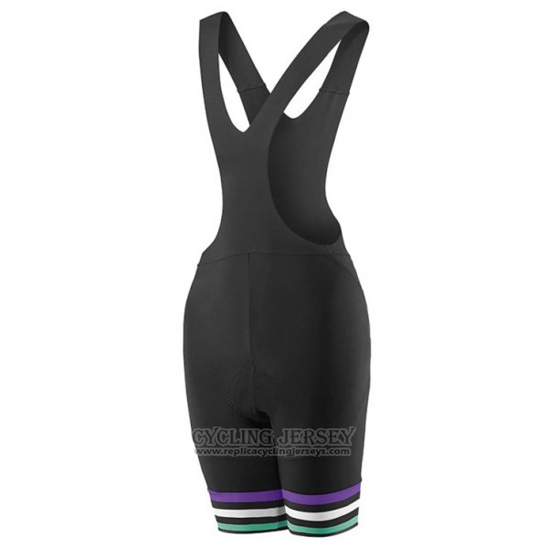 2017 Cycling Jersey Women Liv Zebra Black Short Sleeve and Bib Short