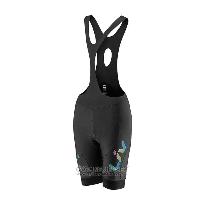 2021 Cycling Jersey Women Liv Black Short Sleeve And Bib Short