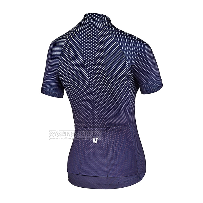 2022 Cycling Jersey Women Liv Deep Blue Short Sleeve and Bib Short