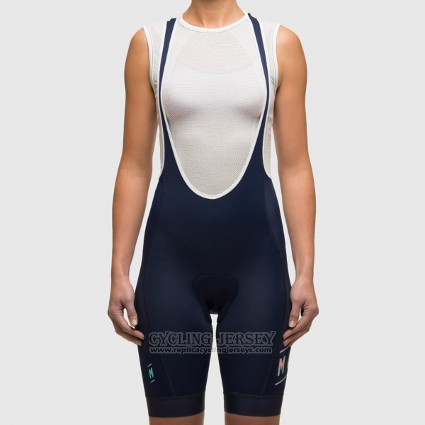 2017 Cycling Jersey Women Maap White and Pink Short Sleeve and Bib Short
