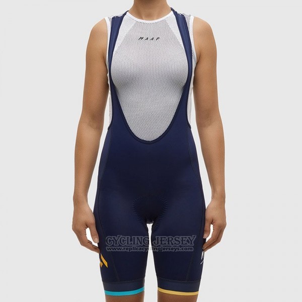 2017 Cycling Jersey Women Maap X Ella Black Short Sleeve and Bib Short