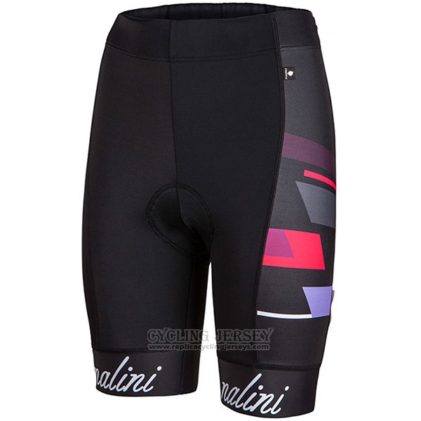 2017 Cycling Jersey Women Nalini Dolomiti Black Short Sleeve and Bib Short