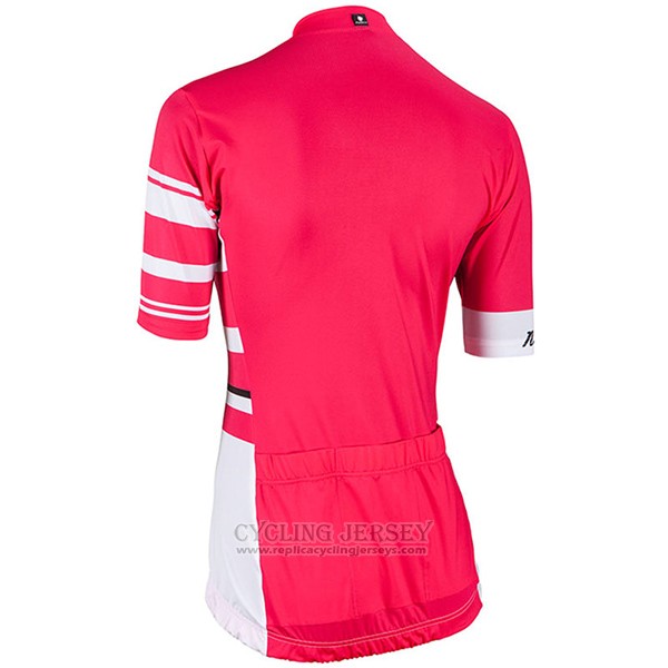 2017 Cycling Jersey Women Nalini Dolomiti Red Short Sleeve and Bib Short