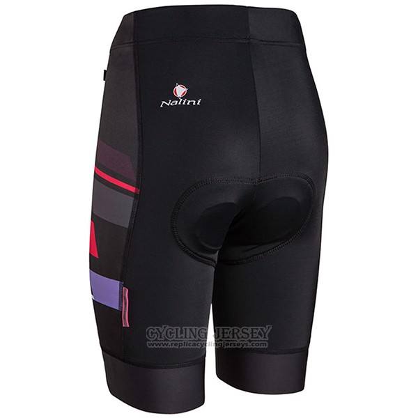 2017 Cycling Jersey Women Nalini Dolomiti Red Short Sleeve and Bib Short