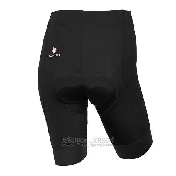2017 Cycling Jersey Women Nalini Optical Black and Gray Short Sleeve and Bib Short