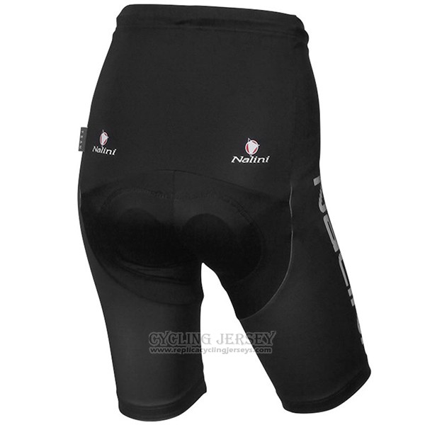 2017 Cycling Jersey Women Nalini Zebrana Red and Black Short Sleeve and Bib Short