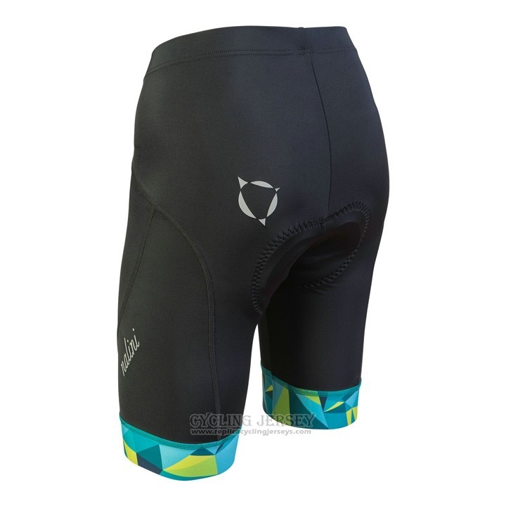 2018 Cycling Jersey Women Nalini Chic Green Short Sleeve and Bib Short