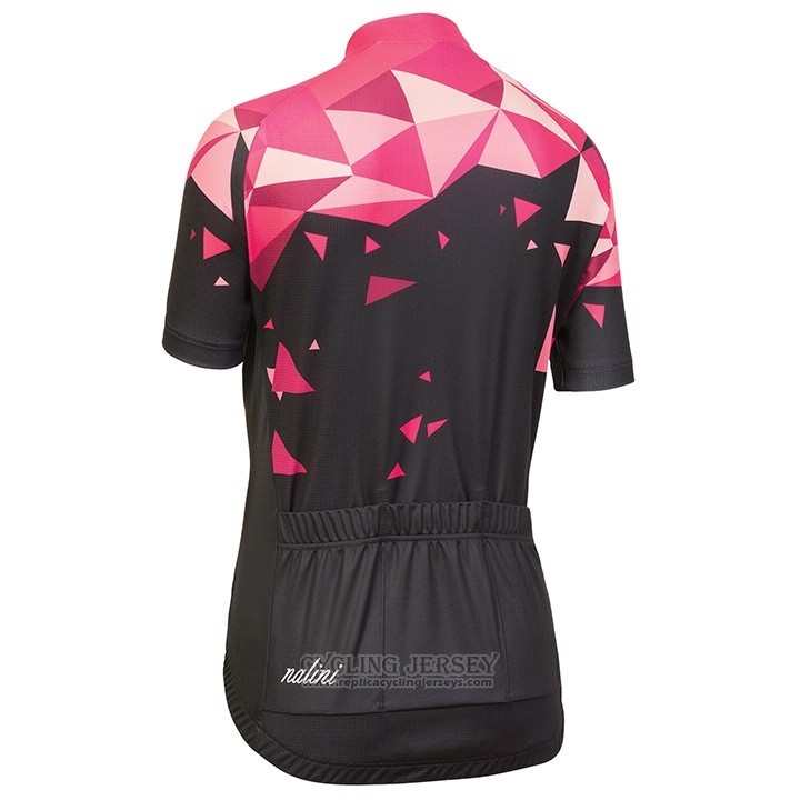 2018 Cycling Jersey Women Nalini Chic Red Short Sleeve and Bib Short