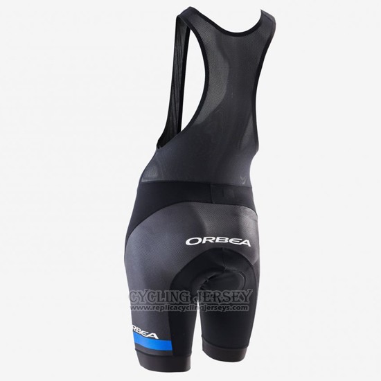 2016 Cycling Jersey Women Orbea Blue and Black Short Sleeve and Bib Short