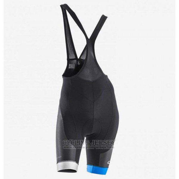 2017 Cycling Jersey Women Orbea Black and Blue Short Sleeve and Bib Short