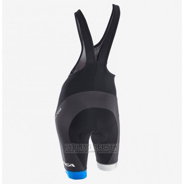 2017 Cycling Jersey Women Orbea Black and Blue Short Sleeve and Bib Short
