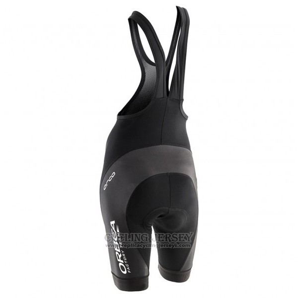 2017 Cycling Jersey Women Orbea Black and Green Short Sleeve and Bib Short