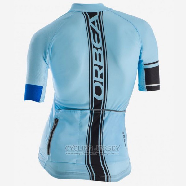 2017 Cycling Jersey Women Orbea Blue Short Sleeve and Bib Short
