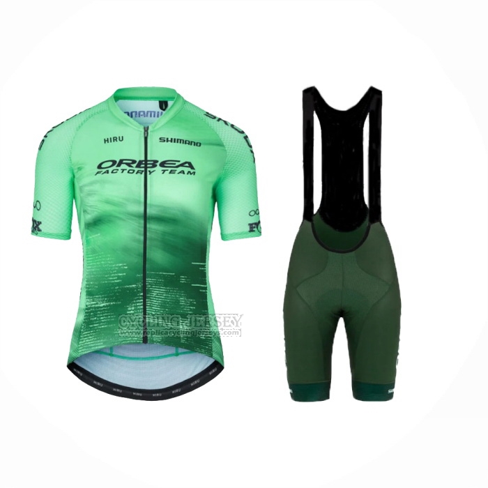 2024 Cycling Jersey Women Orbea Blue Short Sleeve And Bib Short