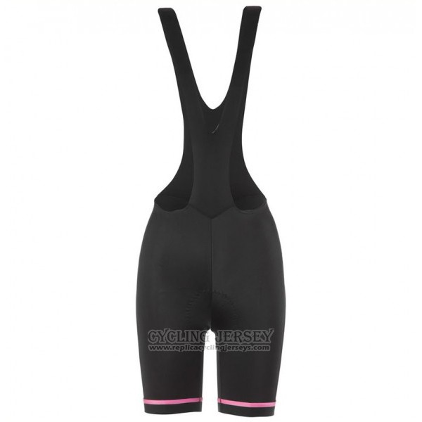 2017 Cycling Jersey Women Etxeondo Neo Black and Pink Short Sleeve and Bib Short