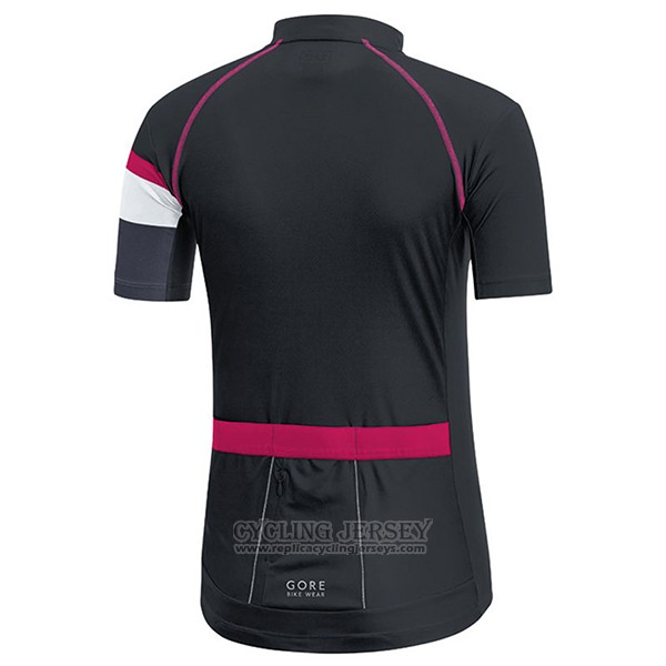 2017 Cycling Jersey Women Gore Bike Wear Black Short Sleeve and Bib Short