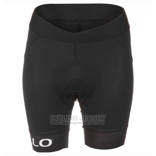 2016 Cycling Jersey Women Pinarello Black and Fuchsia Short Sleeve and Bib Short