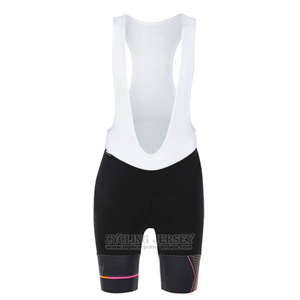 2017 Cycling Jersey Women Santini Stella White Short Sleeve and Bib Short