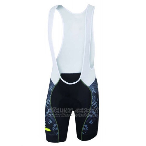 2016 Cycling Jersey Sportful Green and Black Short Sleeve and Bib Short