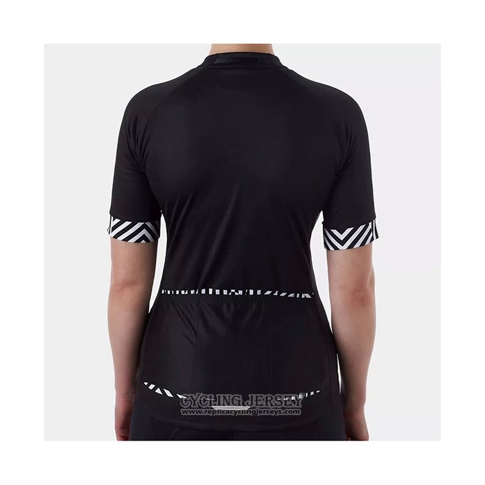 2021 Cycling Jersey Women Trek Black Short Sleeve And Bib Short