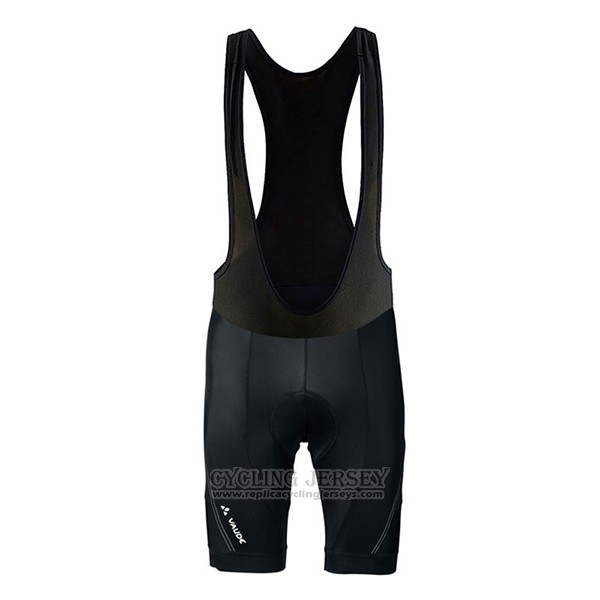 2017 Cycling Jersey Women Vaude Black Short Sleeve and Bib Short