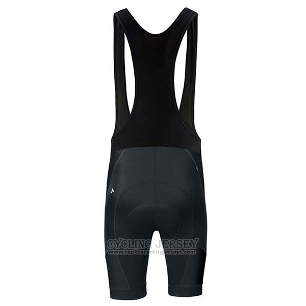 2017 Cycling Jersey Women Vaude Gray and Black Short Sleeve and Bib Short